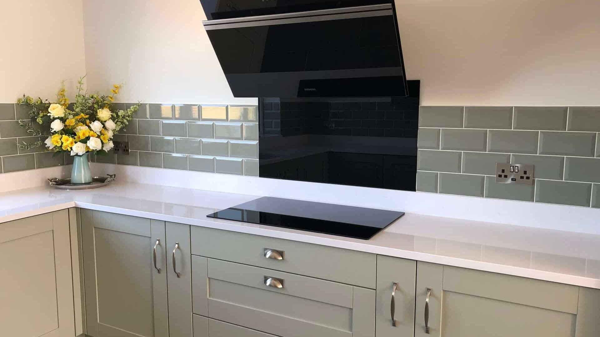 Glazed kitchen extension 8