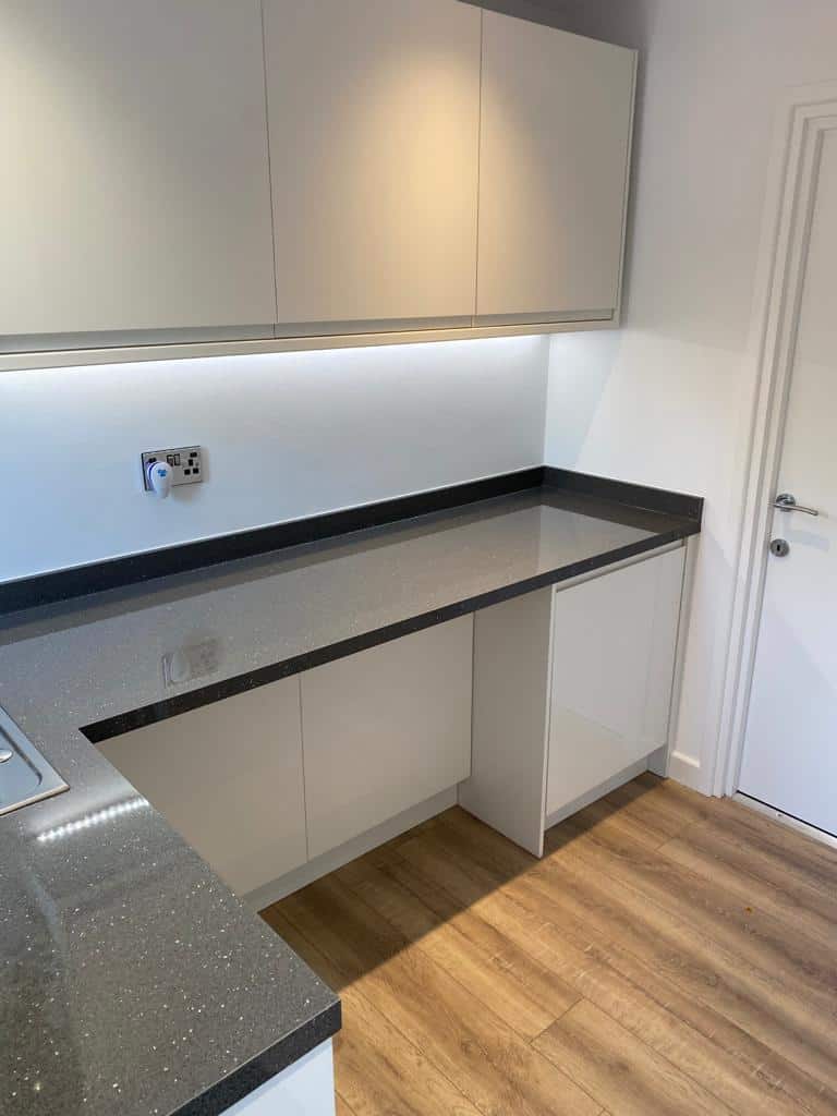 Lovely Kitchen Coal Aston Sheffield Garage Conversions