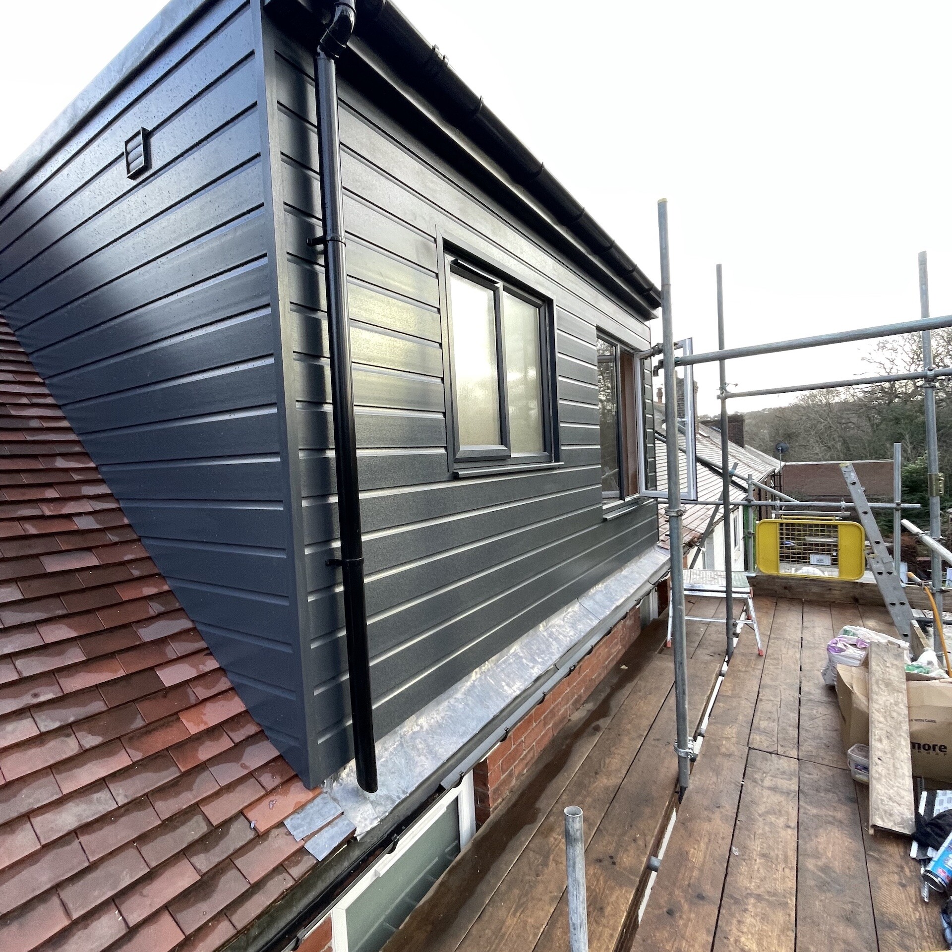 Dormer windows Composite cladding